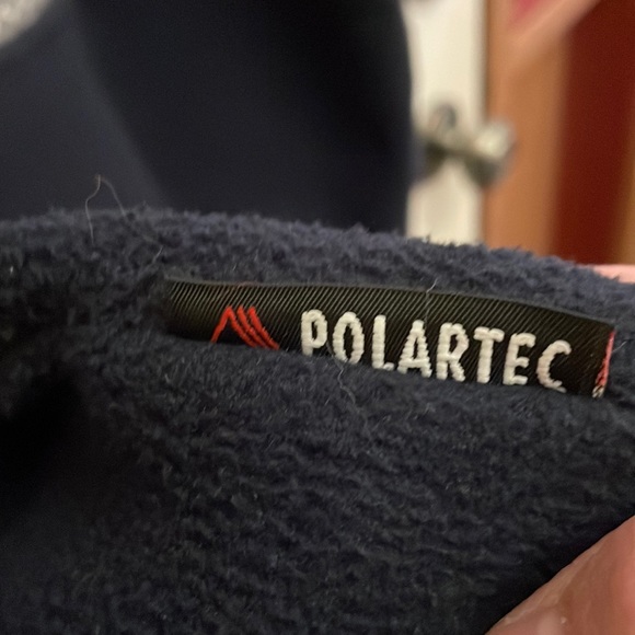 💙⬇️ $21 ⬇️ Mens Walking Silvy Medium Pullover Fleece Zip. Very roomy/warm. - Picture 6 of 8